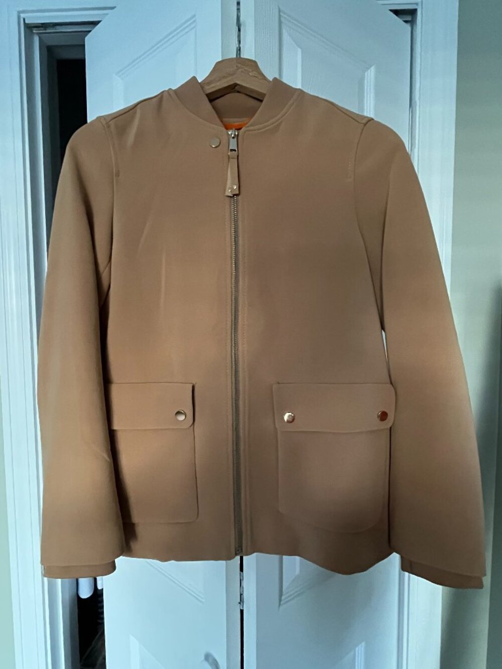 H&M Beige Women's Lined Jacket size 4